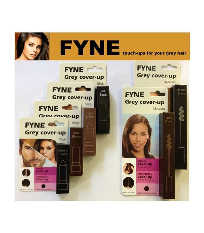Fyne Grey Cover-Up Stick Hair Colour ( All Colours ) - Venus Cosmetics