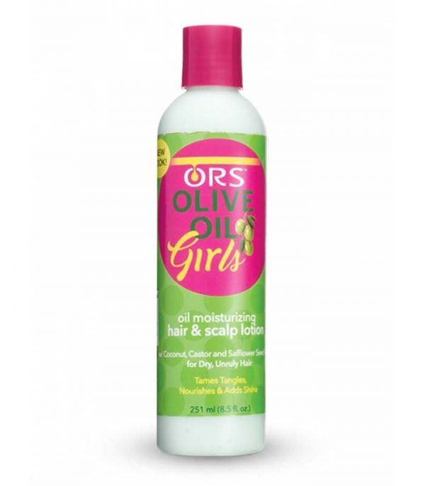 ORS Olive Oil Girls Oil Moisturizing Hair and Scalp Lotion 251ml (Pack of 1) Venus Cosmetics